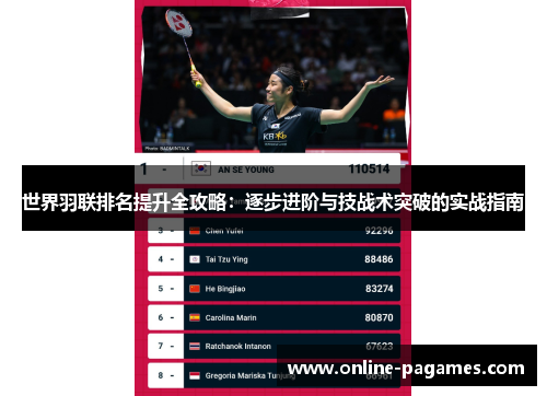 世界羽联排名提升全攻略：逐步进阶与技战术突破的实战指南