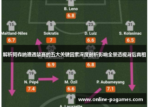 解析阿森纳遭遇禁赛的五大关键因素深度剖析影响全景透视背后真相